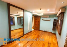 semi furnished 3-bedroom unit with parking & maid's room for sale in mckinley hill garden villas