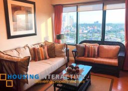 fully furnished 1-bedroom unit with parking for rent in one rockwell