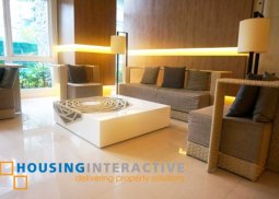 fully furnished 1br unit in two serendra