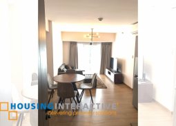 fully furnished 2-bedroom corner unit in the rise