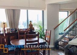 fully furnished 3-bedroom unit with parking for sale in one rockwell