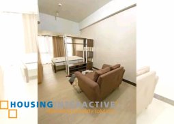 fully furnished studio unit for sale in paseo heights