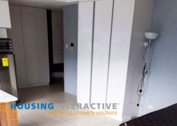 fully furnished studio unit for rent in icon plaza