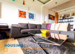 fully furnished 1-bedroom unit with parking for sale in icon residences