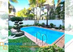 grand 2-storey, 5-bedroom house with pool for sale in loyola grand villas