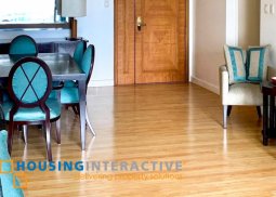 fully furnished 2-bedroom unit with parking & balcony for sale in shang grand tower