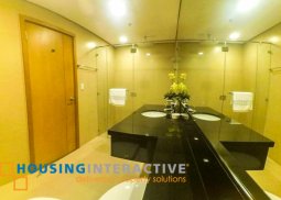 fully furnished 2-bedroom corner unit with parking for rent in park terraces