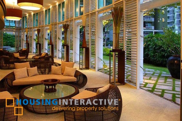 bare 3-bedroom unit with parking for sale in two serendra