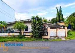 corner lot with old house for sale in las pinas