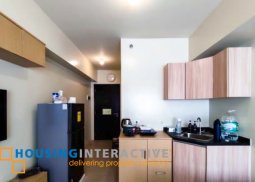 fully furnished studio unit with parking for sale in avida towers sola