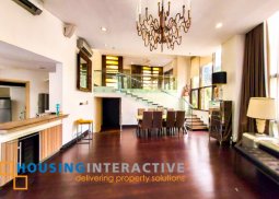 semi furnished 3-bedroom loft unit with parking for sale in icon residences