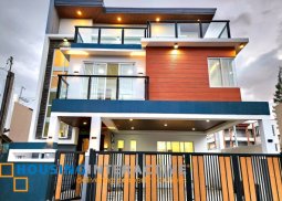 brand new house and lot with roof deck & swimming pool in greenwoods exec. village pasig