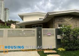 modern house with pool for lease at san lorenzo village