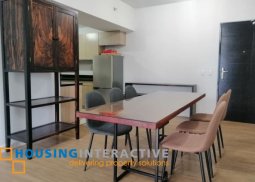 fully furnished 2-bedroom unit with balcony for rent in one maridien