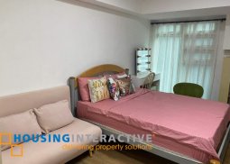 furnished studio unit in kroma tower. makati city