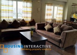 bi- level 3 bedroom with balcony for rent in mckinley garden villas, mckinley hills, taguig city