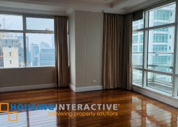 unfurnished unit for lease at one roxas triangle