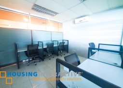 warm shell office space for lease bgc
