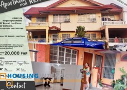 spacious 3 floor townhouse / apartment at the top of bf resort las pinas