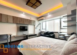 studio condo for lease & sale in the st. francis shangri-la place