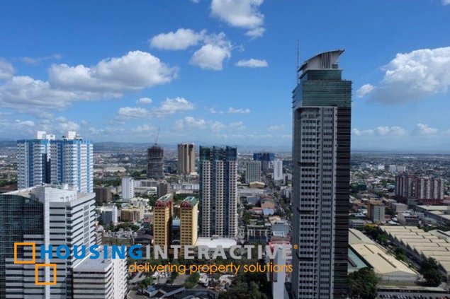 fully furnished 1 bedroom unit for rent at the st. francis shangri-la place mandaluyong