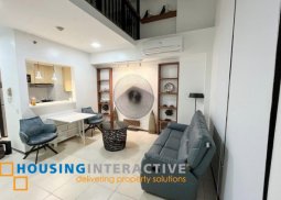 for rent 1br loft type - two serendra