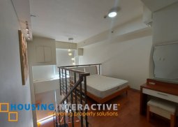 for rent 1br loft type - eton residences greenbelt