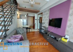 for rent 1br loft type - eton residences greenbelt