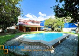 4br house and lot with swimming pool in alabang hills village