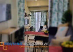 a cozy and homy, fully furnished condo unit with resort type amenities