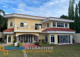 for lease two-storey mansion in alabang hills