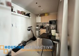fully furnished 1-bedroom unit with balcony for rent in park west