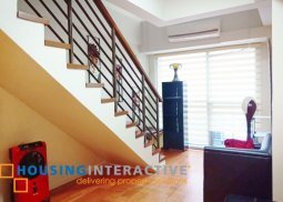 fully furnished 1br loft type condo unit for sale at the eton residences greenbelt