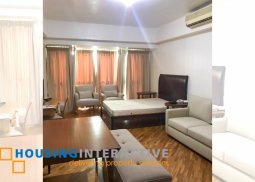 for lease studio unit in the manansala rockwell