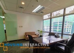 fitted-out office space for lease in bgc