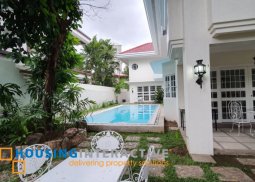 classic 2-storey, 4-bedroom house with pool for rent in san lorenzo village