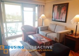 1br unit with balcony for rent in manansala tower makati