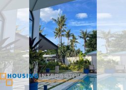 3 villa with common pool for sale in siargao