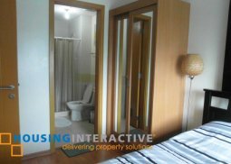 fully furnished 1br condo unit for rent at the trion tower bbc