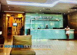 1br condo unit for rent & sale in berkeley residences, quezon city
