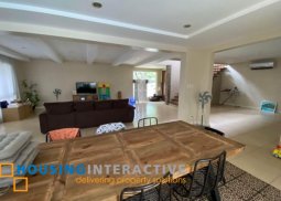 house and lot with pool for lease in bel air village makati