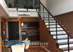 for rent/sale: 1br unit loft in eton residences greenbelt, makati