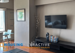 fully furnished unit in one legaspi park for rent