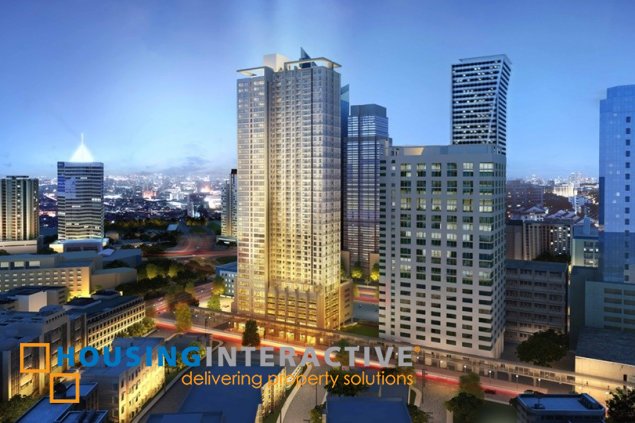 fully furnished 1 bedroom unit in kroma tower for sale