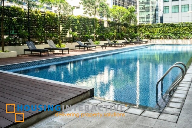 fully furnished 1 bedroom unit in kroma tower for sale