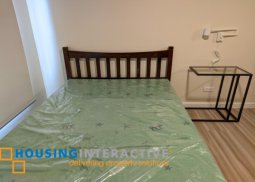 fully furnished studio unit in avida tower vireo for lease
