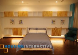 fully furnished studio unit in trump tower vireo for sale