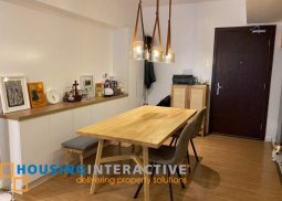 1br fully furnished unit in verve residences for rent