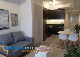 fully furnished studio unit for rent in proscenium at rockwell