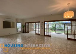 cozy newly renovated bungalow for lease in bel-air makati